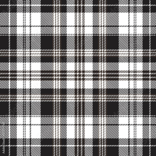 Tartan, plaid pattern seamless vector illustration. Checkered texture for clothing fabric prints, web design, home textile.