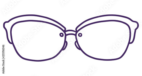 Hand drawn summer illustration sketch style Sunglasses icon. Simple Doodle vector icon for web design isolated on white background