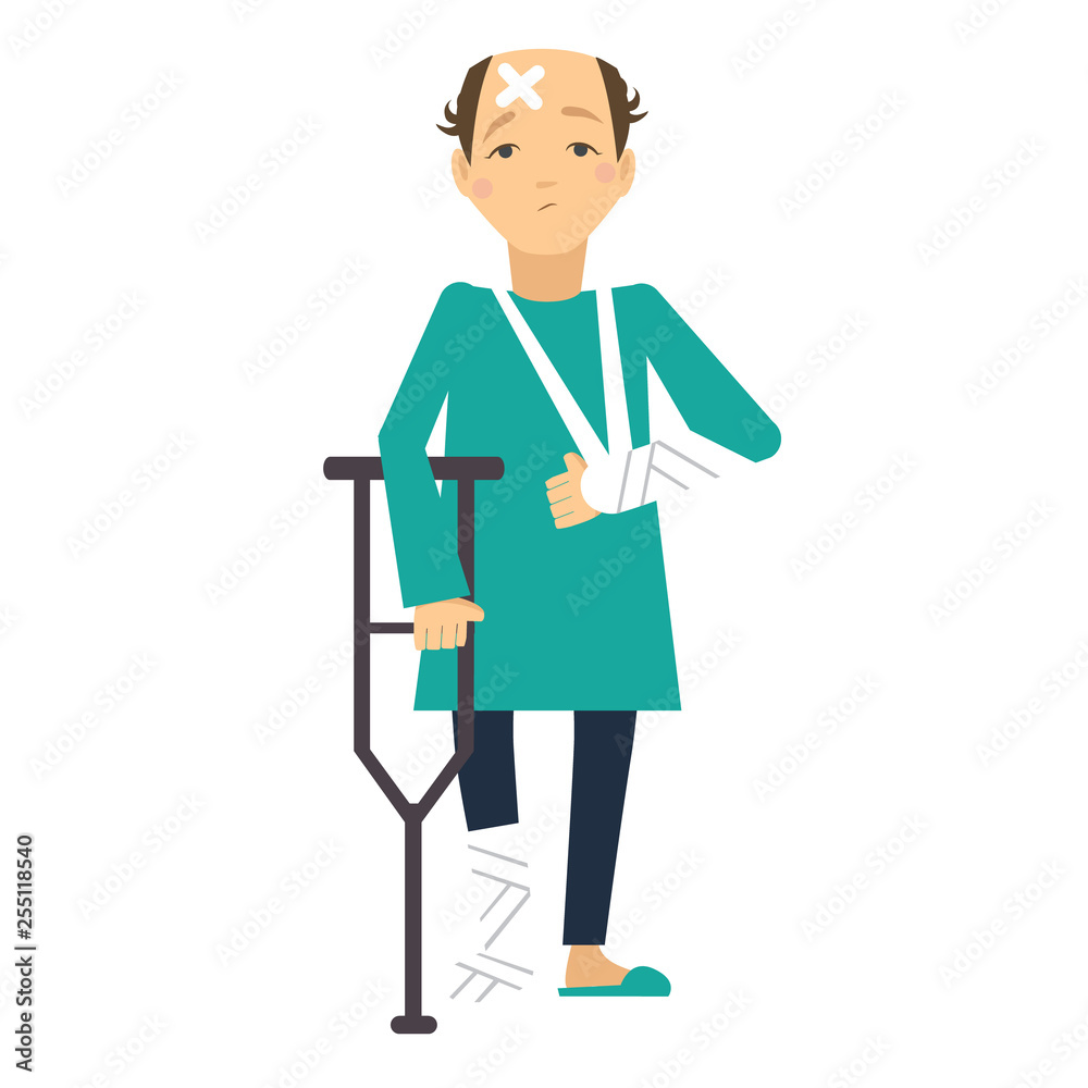 Trauma Insurance Vector Illustartion Trauma Insurance Vector Illustartion
