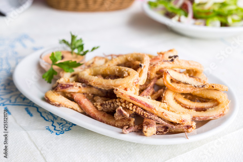 Wallpaper Mural Traditional Fried fish dish served in Zakynthos, Ionian Islands, Greece. Torontodigital.ca