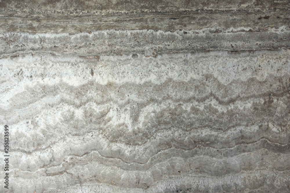 Slab natural stone with a beautiful hypnotic pattern, Travertino Titanium Slab natural stone with a beautiful hypnotic pattern, Travertino Titanium