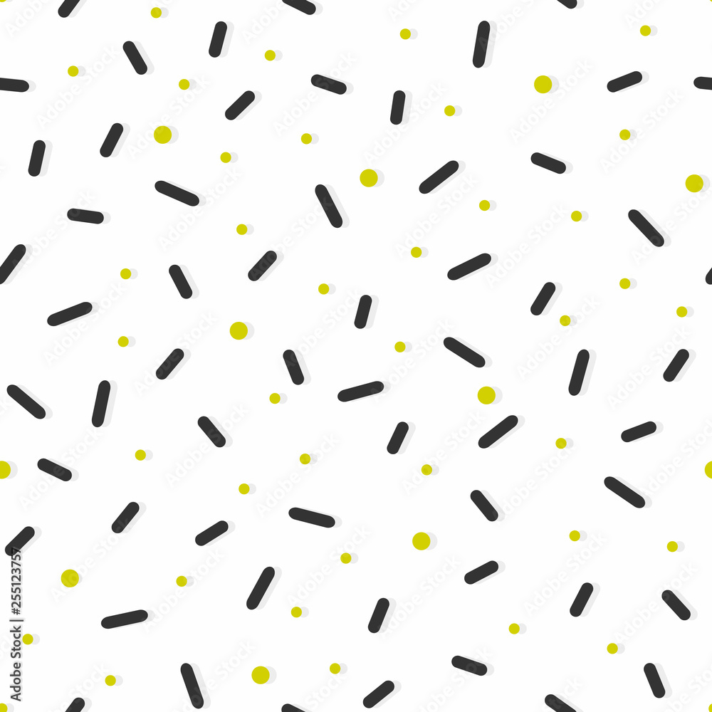 Seamless pattern with colorful sprinkles. Donut glaze background Seamless pattern with colorful sprinkles. Donut glaze background