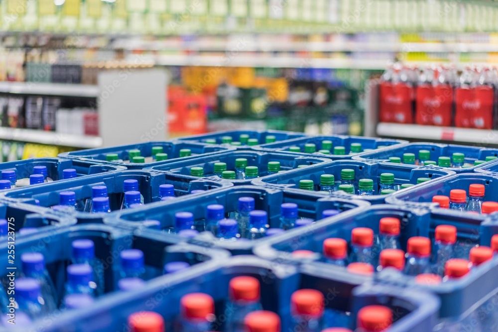 Obraz premium Getränkemarkt
