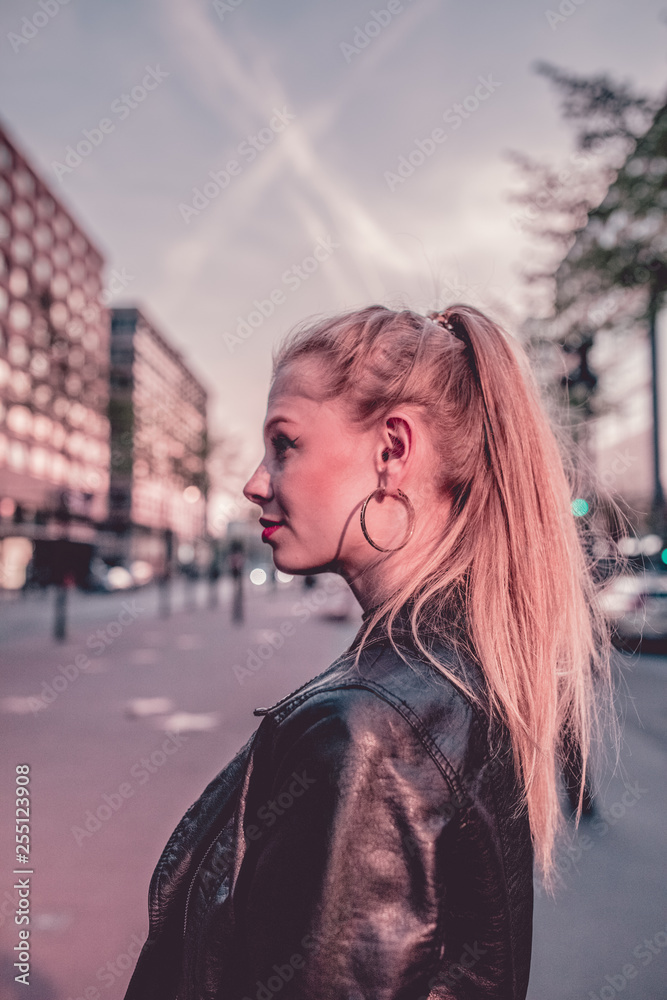portrait of a young woman in berlin portrait of a young woman in berlin