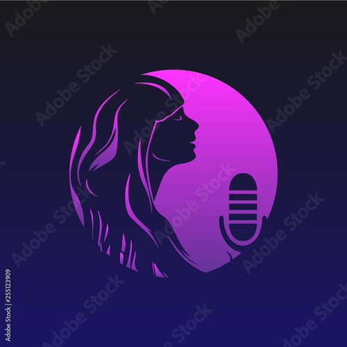 vocal logo vector