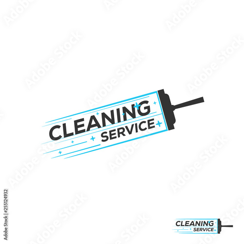Abstract Cleaning Logo Template. Vector Illustrator Eps.10