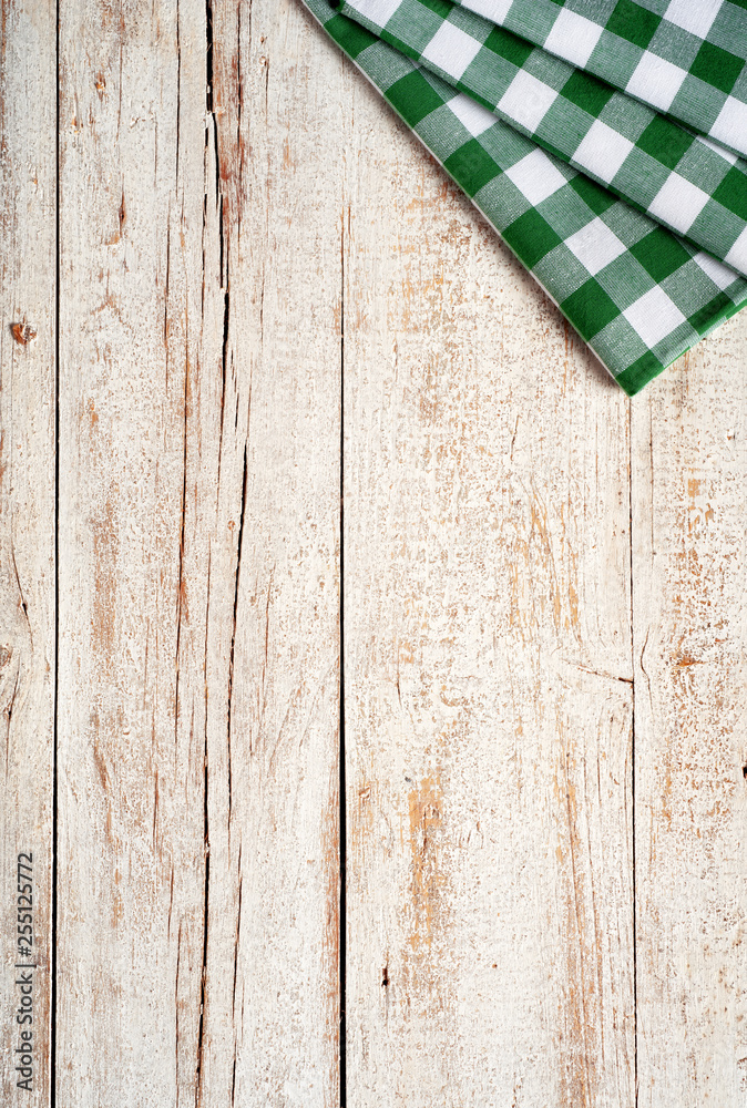 kitchen wooden board with green dishcloth kitchen wooden board with green dishcloth