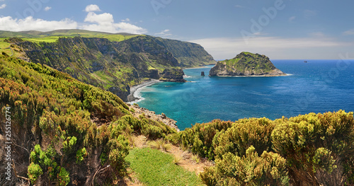Northern Coast at Flores near Ponta Delgada (Azores islands) photo