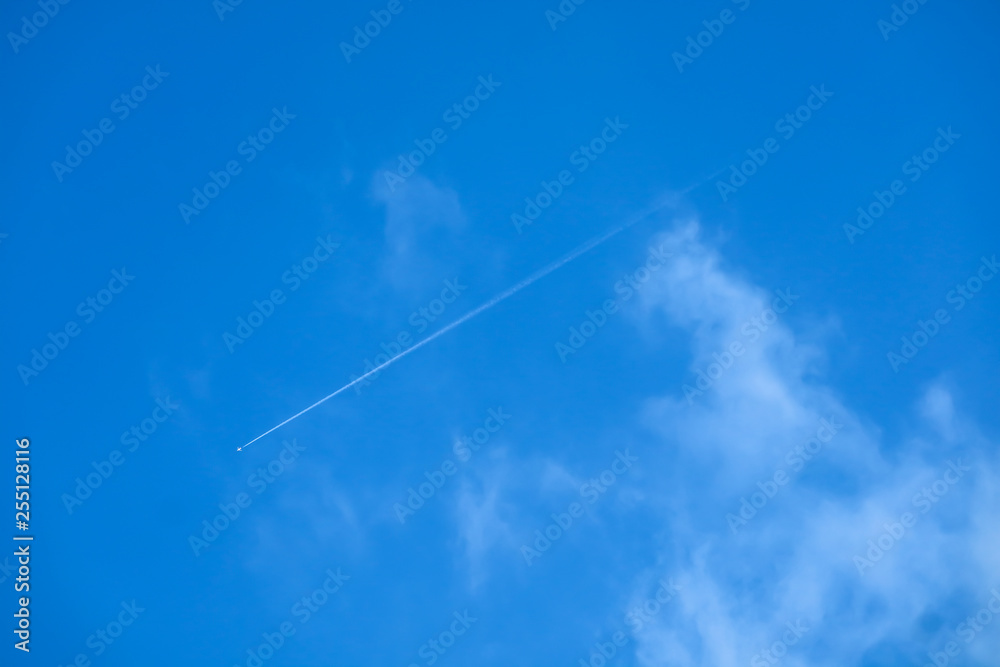 white cloud in summer clear blue sky background white cloud in summer clear blue sky background