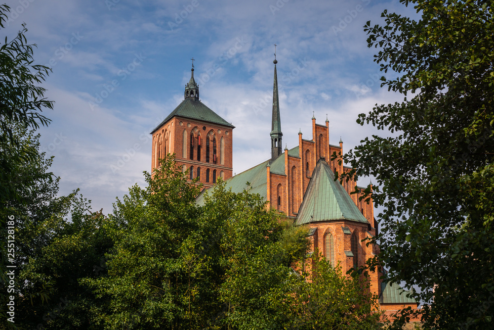 Basilica of St. Catherine in Braniewo, Warminsko-Mazurskie, Poland