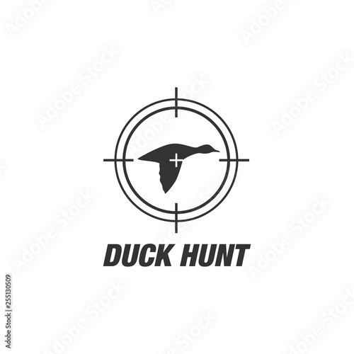 Duck hunt shooting club logo patches