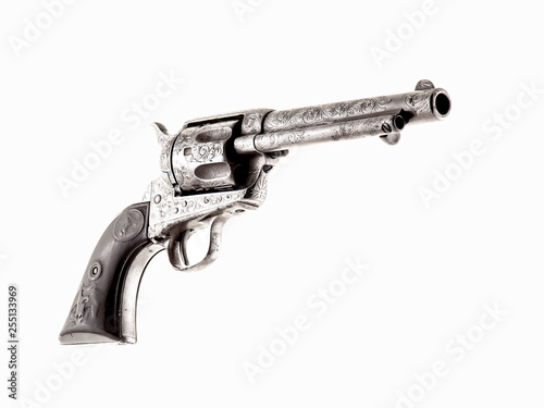 gun isolated on white background