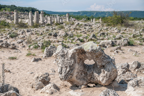 stone forest near Varna, Bulgaria photo