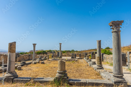 Roman ruins of Volubilis, morocco