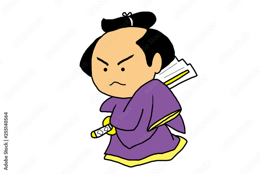 忠臣蔵・大石倉之助デフォルメ