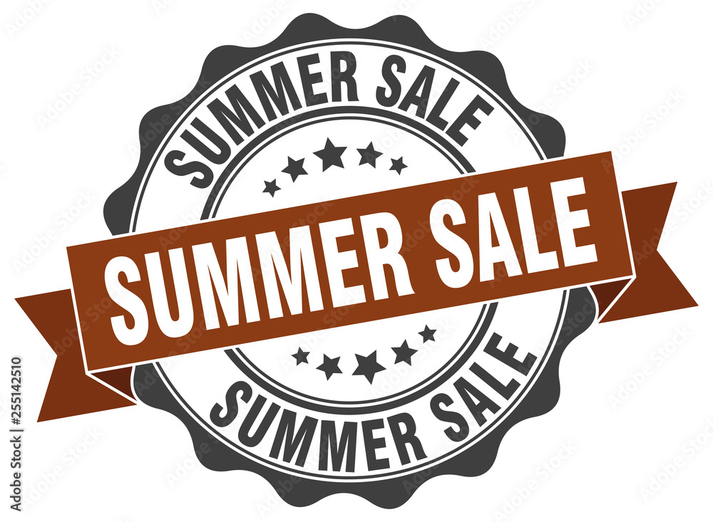 summer sale stamp. sign. seal summer sale stamp. sign. seal