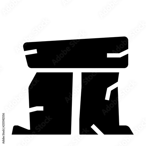 Stonehenge Solid illustration