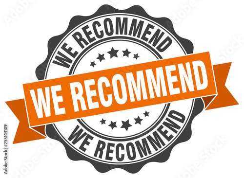 we recommend stamp. sign. seal