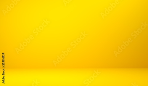 Abstract luxury orange background used for display product ad and website template, 3D illustration. 