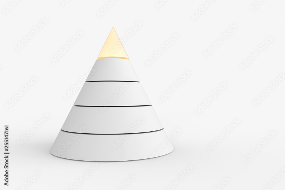 3d model pyramid, 3d rendering
