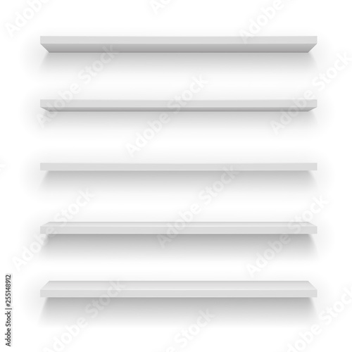 Set of Wood Shelves