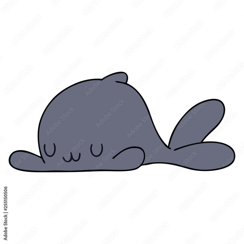 quirky hand drawn cartoon whale quirky hand drawn cartoon whale