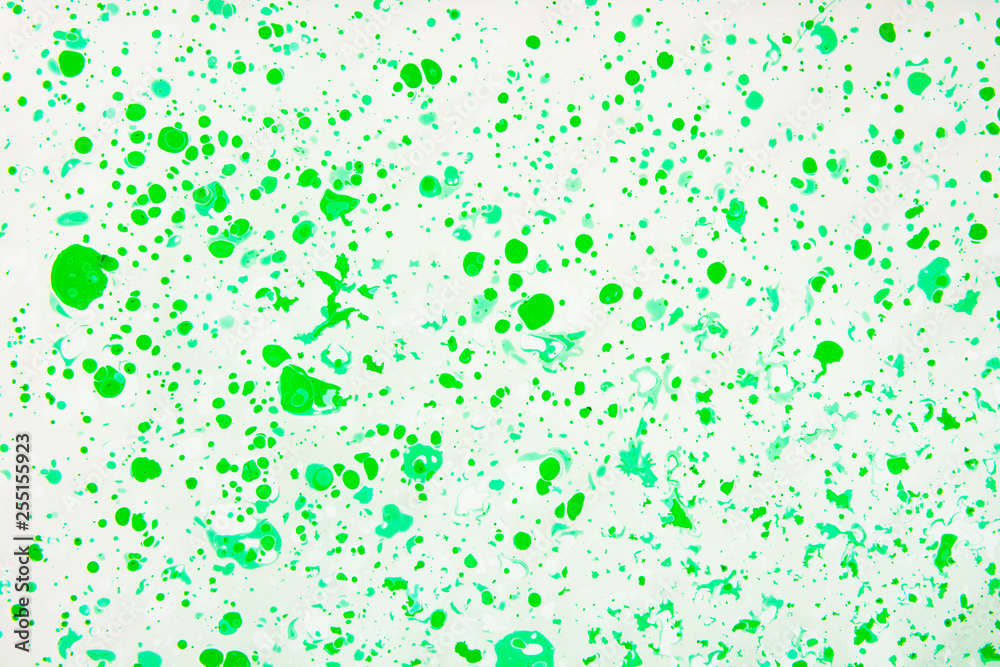 Beautiful abstract Ebru drawing technique .Turkish style of painting Ebru on water with acrylic paints twists the waves.A stylish combination of natural luxury