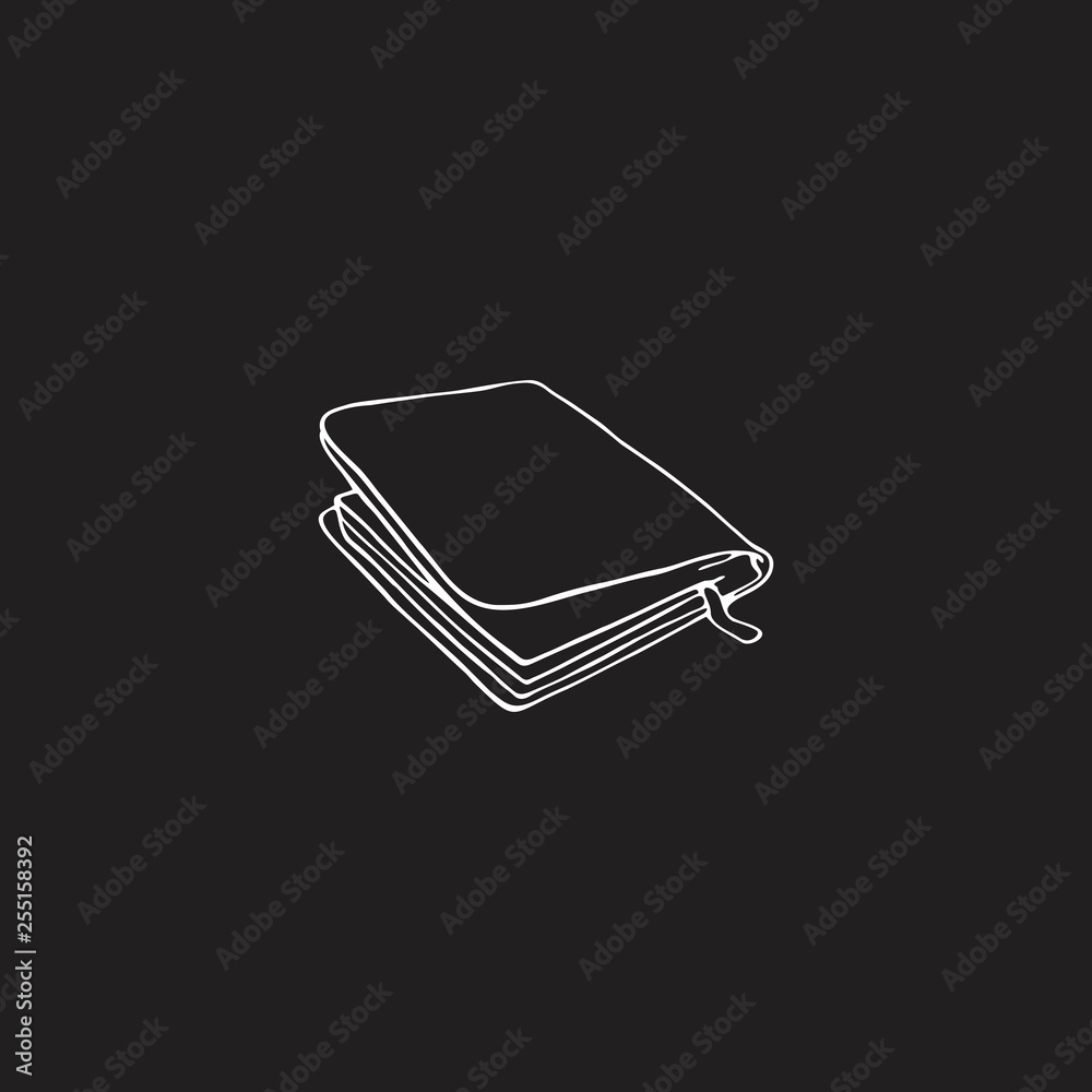 old book hand drawn design decoration vector old book hand drawn design decoration vector