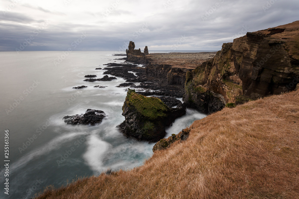 Londrangar, Snaefellsness, Western Iceland, Europe Londrangar, Snaefellsness, Western Iceland, Europe