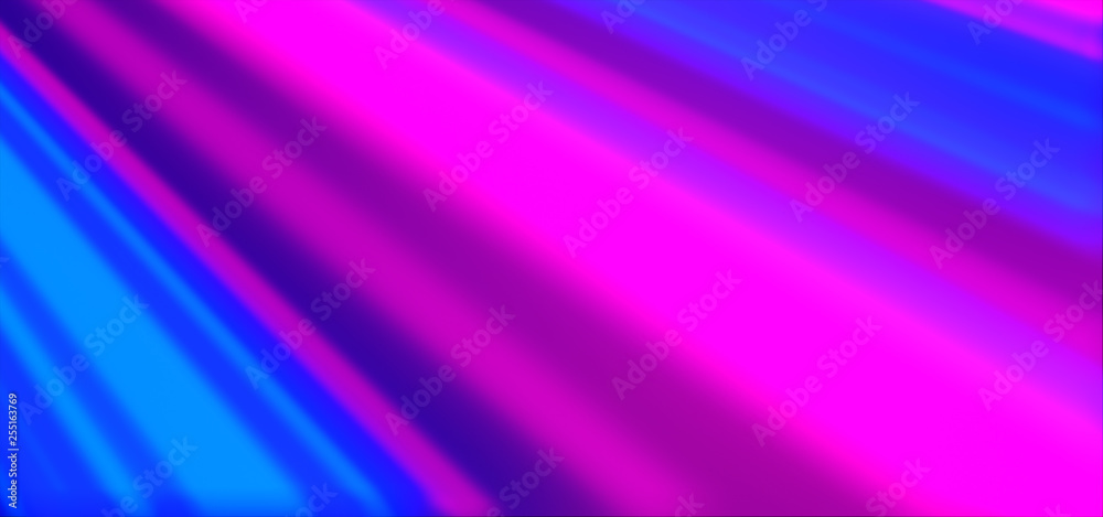 Futuristic lights. Cyberpunk background. Abstract lasers. Pink and Blue.