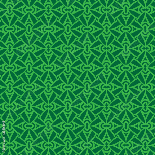 Seamless pattern with monochrome geometric elements.
