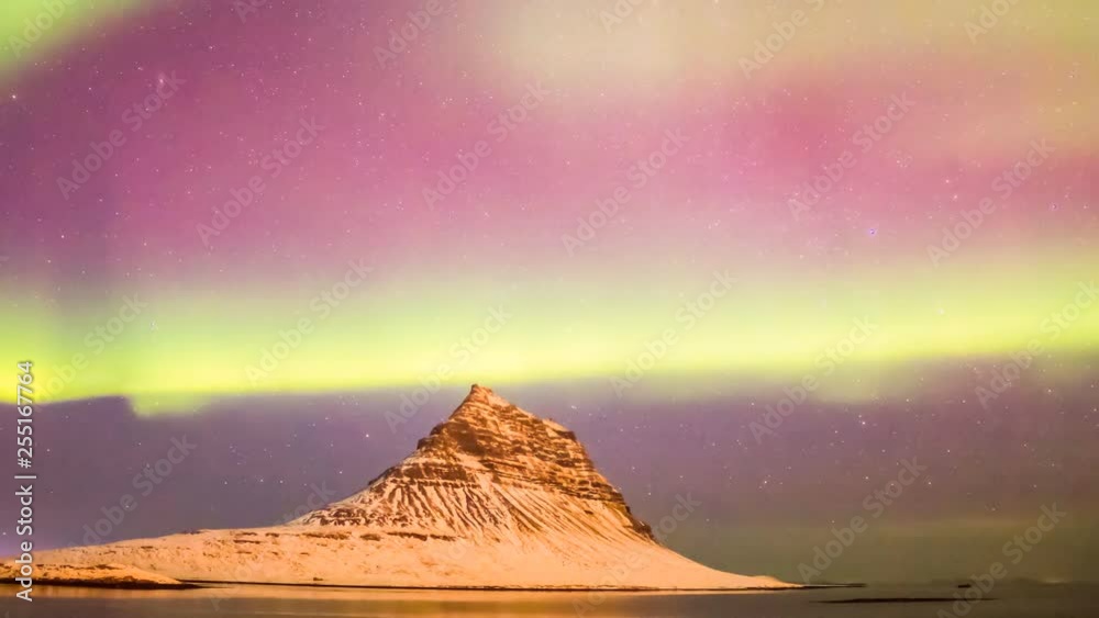 Beautiful Northern Lights or better known as Aurora Borealis time lapse ...