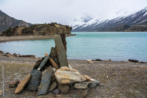 Marnyi Stone by the lake photo