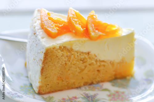 cheese cake, orange cake