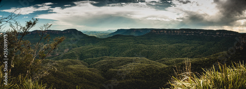 Panorama Blick Blue Mountains Australien