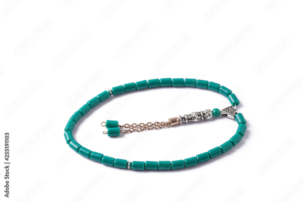 colorful rosary and beads (isolated) colorful rosary and beads (isolated)