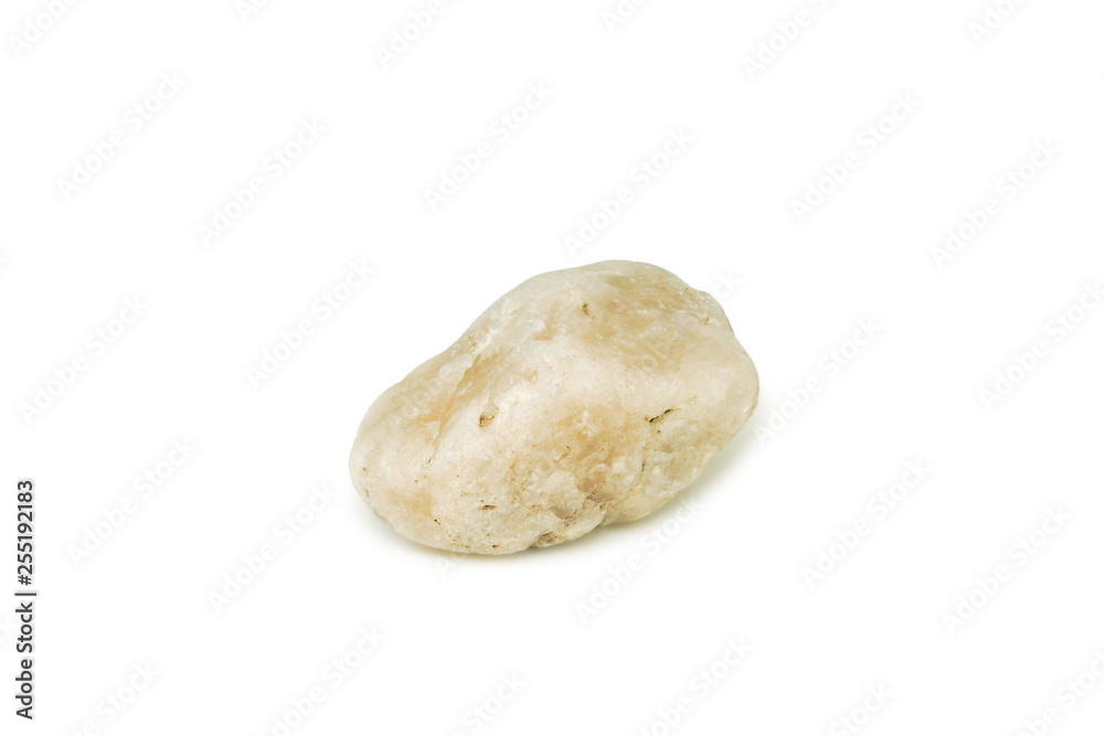 Garden decoration stone.Stone stream.With Clipping Path.