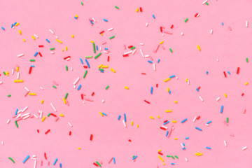 beautiful colorful sprinkle dots for background of design banner, poster, flyer, card, postcard, cover, brochure