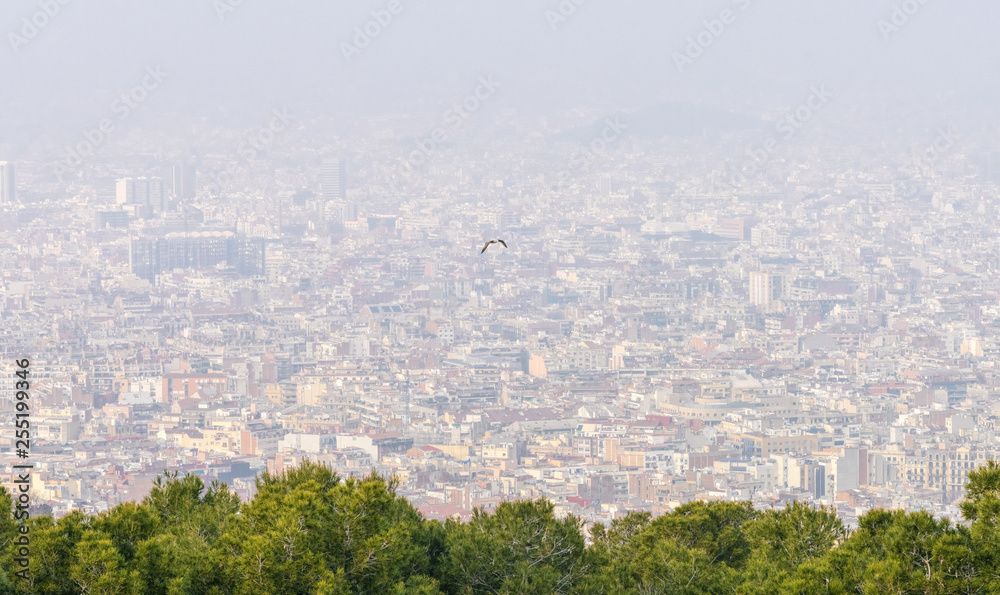 Air Pollution in Barcelona, Spain