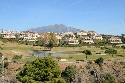 Golf course in Andalusia, Spain