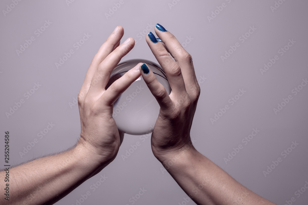 hands of man and woman