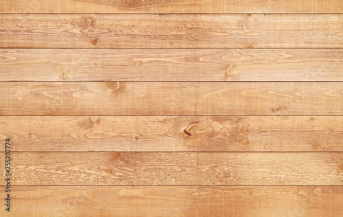 Photographie Wood brown texture background. Natural wooden planks.