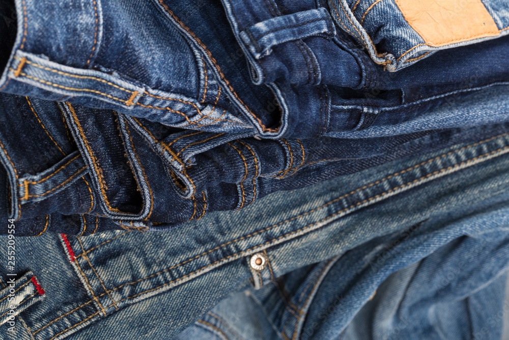 Denim. jeans texture. Jeans background.