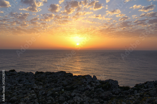 Sunset at Cape St. Vincent, Algarve, Portugal