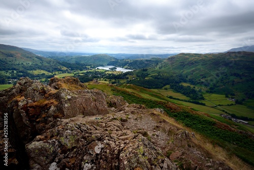 Grassmere from High Raven Crag photo