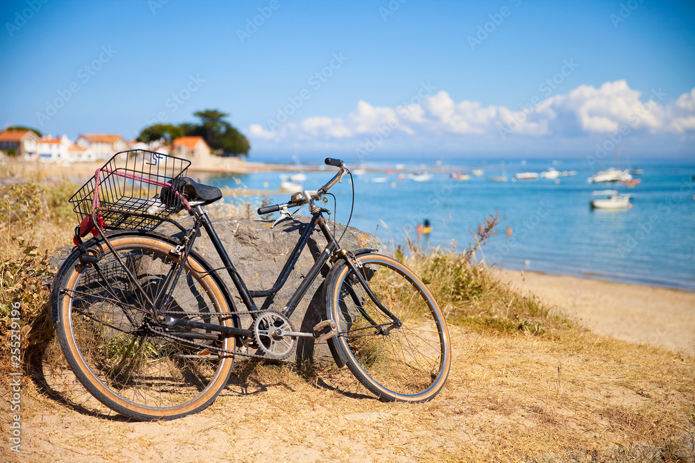 Vélo sur l'île de Noirmoutier en France
