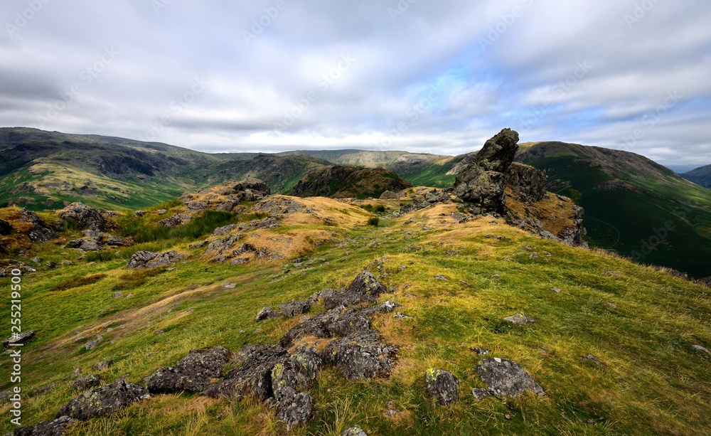 The summit of Helm Crag The summit of Helm Crag