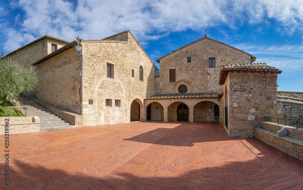 The monastery San Damiano, Assisi, Umbria, Italy