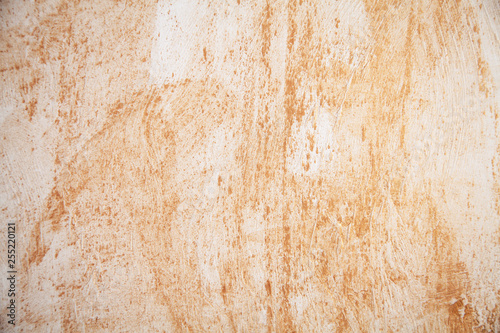 Brown and white texture painted background.