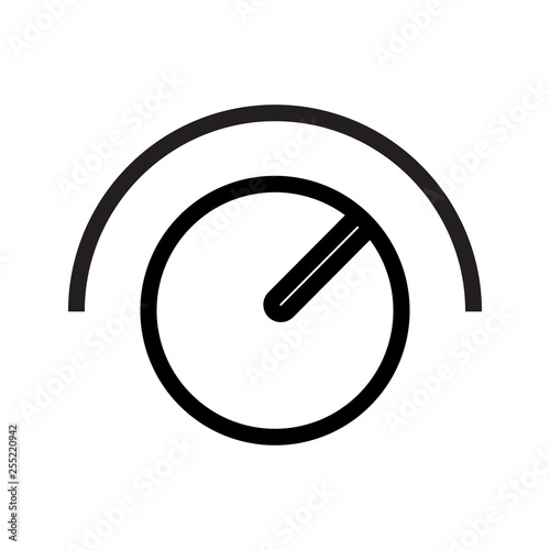 Volume line icon - Vector